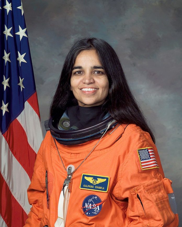 Name of spacecraft on Kalpana Chawla