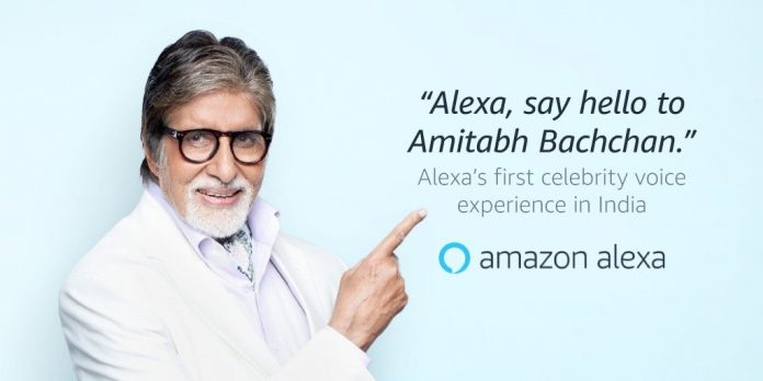 Amitabh Bachchan voice in Amazon Alexa