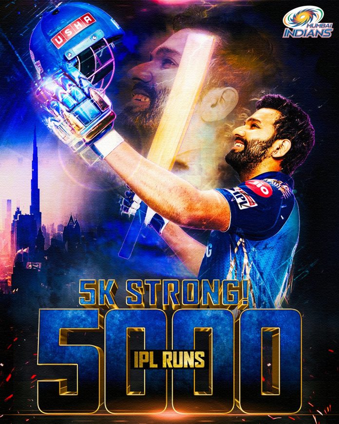 Rohit Sharma 5000 run completed
