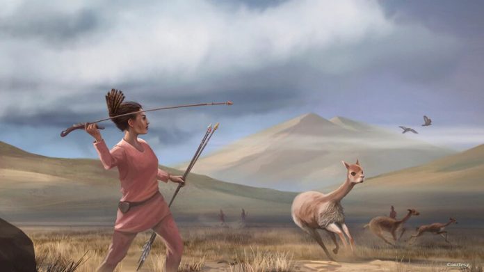 Stone Age Women Hunter