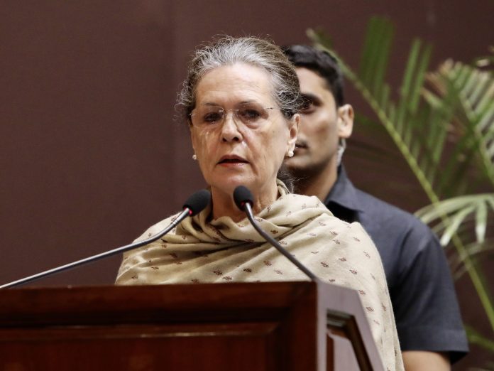 Congress chief Sonia Gandhi handled the party during crisis