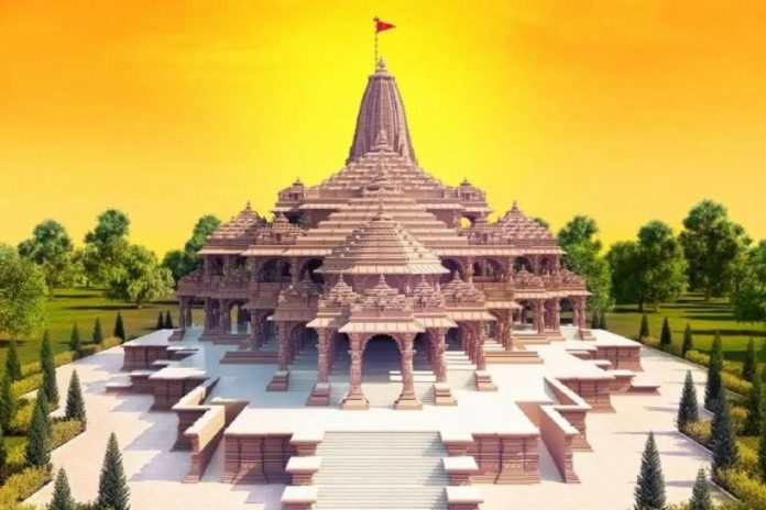 ayodhya ram mandir construction model NewsGram Hindi न्यूज़ग्राम हिन्दी