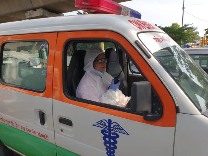 Ambulance driver twinkle kalia