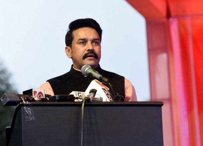 Union Minister of State for Finance and Corporate Affairs Anurag Singh Thakur